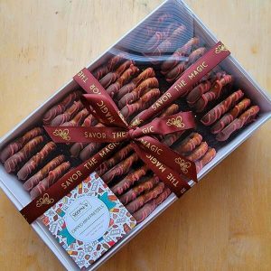 Dipped Mini Pretzel Box